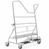Chariot à plateaux Carry WP4BW avec étagère et panier - Durable et pratique
