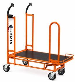 Chariot de transport Carry 90 – Plateforme en contreplaqué avec roues compatibles avec le tapis roulant