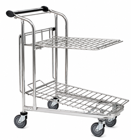 Vario WTP-3D Chariot de Transport – Chariot Compact avec Étagère