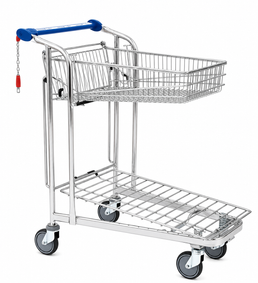 Vario WTP 3 Chariot de Transport – Chariot à Plateau Compact pour Utilisation Polyvalente