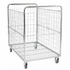 Conteneur pour Cartons 800x1200 H1200 – Grand Chariot à Roulettes pour la Manipulation de Marchandises Encaissées