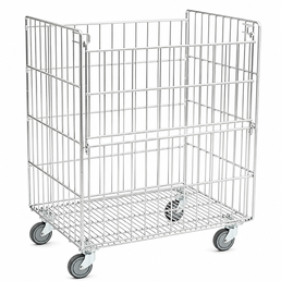Conteneur KK 1015x800x600 – Chariot roulant robuste pour stockage en vrac