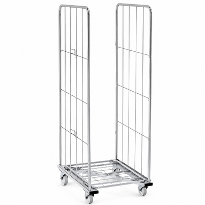 Conteneur 800x600 H1810 avec cadre Z en bas – Chariot roulant haut pour un stockage stable