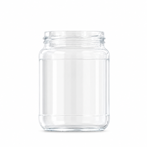 368ml Flint Glass Honey Jar