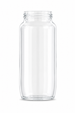 539ml Flint Glass Food Jar