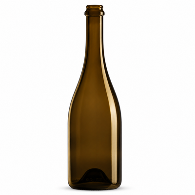 Crus de France Ecova 75cl Antique Green Glass Bottle – Crown Finish