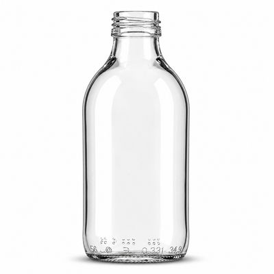 SOFT DRINK 33cl Flint Glass Bottle – HMCA1E Screw Cap Finish