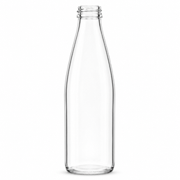 EAU GAZEUSE 50cl Flint Glass Bottle – MCA Screw Cap Finish
