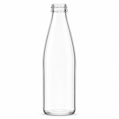 EAU GAZEUSE 50cl Flint Glass Bottle – MCA Screw Cap Finish