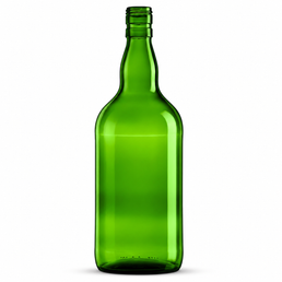WHISKY 150cl Green 04 Glass Bottle – BVP30EH Screw Cap Finish