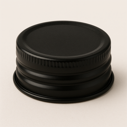 Capuchon noir à visser profond DTO 38MM – Profil profond de 15mm
