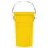 22 Litre Food Approved Round Bin with Drop-Down Stainless Steel Handle