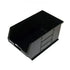 Recycled Black Semi-Open Fronted Containers | Eco-Friendly Small Parts Storage Bins