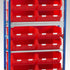 Single Starter Bay Shelving with Bin Kits | Freestanding Small Parts Storage