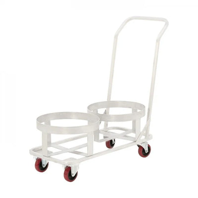 Stainless Steel Dolly with Handle – For 18L, 30L, 45L & 73L Stacking Bins – Food Approved