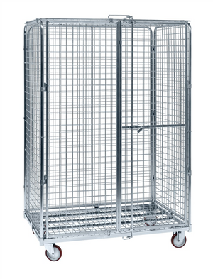 Lockable Mesh Security Container – 600kg Capacity