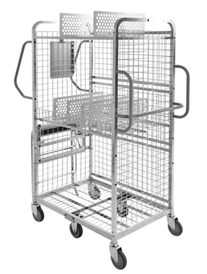 Order Picking Trolley – Modul 300 Electrogalvanised Flex Cart – 300kg Capacity (900 × 625 × 1230 mm)