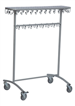 Ready-to-Wear Garment Rack – Mobile Clothing Storage Rack