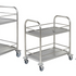 2-Plane Stainless Steel Trolley – C2 – Preschool Version (700 × 400 × 780 mm)