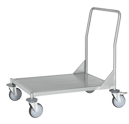 Stainless Steel Platform Truck – C3 (AISI 304) – 1050 × 550 × 905 mm