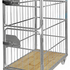 Roll Container with Wooden Base – 2 Door Mesh Roll Cage | 800kg Load Capacity
