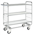 Series 8000 Shelving Trolley – Electrogalvanised Flex Cart with Central Lock – 250 kg Capacity (1195 × 470 × 1120 mm)