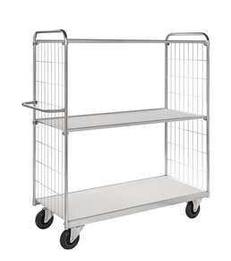 Series 9000 Shelving Trolley – Heavy-Duty Electrogalvanised – 300 kg Capacity (1590 × 650 × 1695 mm)
