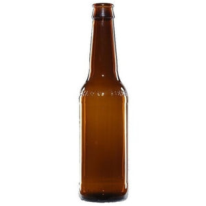 Bouteille de bière de 330 ml en verre ambré