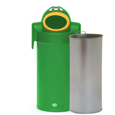 62 Litre Litter Eater Bin with Beak – Fun MDPE Recycling & Waste Bin