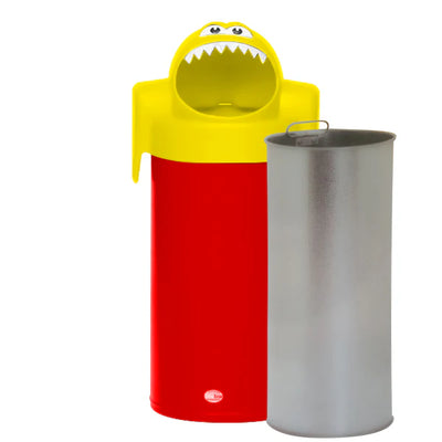 62 Litre Litter Eater Bin with Teeth – Fun MDPE Recycling & Waste Bin