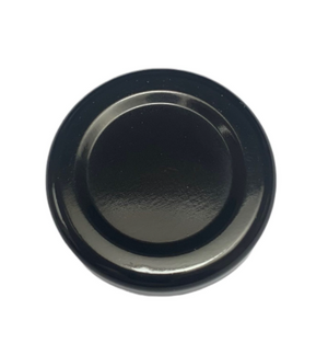 Capuchon noir à vis de 43 mm RTO – SANS BPA (sans BPA)