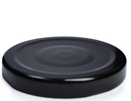 Capsules noires à vis de 48 mm