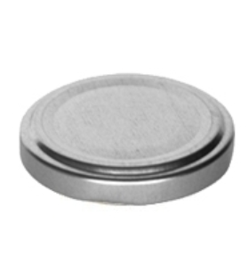 Capuchon à vis argenté de 58 mm RTS