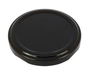 Capsules noires à vis de 63 mm – Pasteurisables