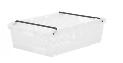 Caisse à bras de balle de supermarché de 35 litres