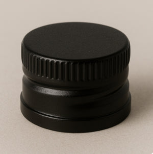 Capsules 28R3 en polyuréthane noir avec doublure en urée – Résistantes aux produits chimiques, joint sécurisé