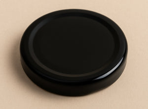 Capuchon noir à vis de 70 mm – Cornichon/Pasteurisable
