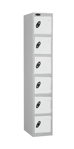 6 Door Steel Locker – Anti-Bacterial Powder Coated Mild Steel