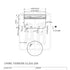 Bocal en verre Verrine 190ml