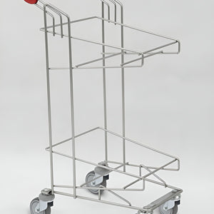 Vario XL Chariot de Courses à Double Panier – Chariot de Vente à Haute Capacité