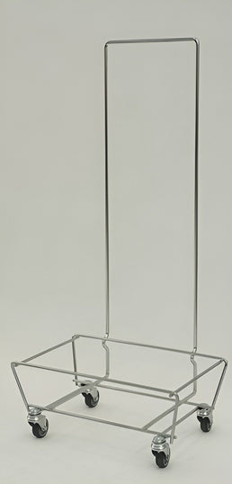 Cadre de empilage de paniers avec poignée – Support de panier mobile pour le commerce de détail