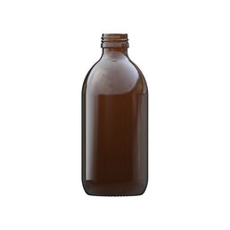 330ml Amber Alpha Glass Bottle – UV Protective Drinks Bottle