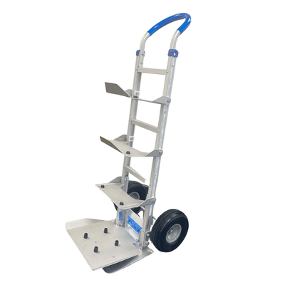Aluminium Water Empty Bottle Sack Truck 300kg - 5 Bottle Capacity