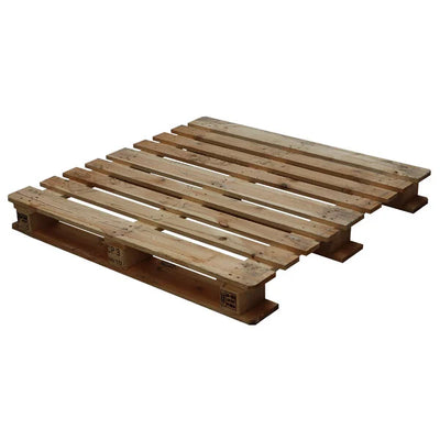 Palette chimique CP3 – 1140x1140x138mm – Utilisé – Palette en bois robuste pour fûts et liquides