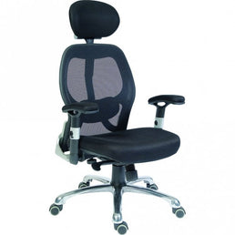 Cobham Mesh Back Executive Office Chair - Black