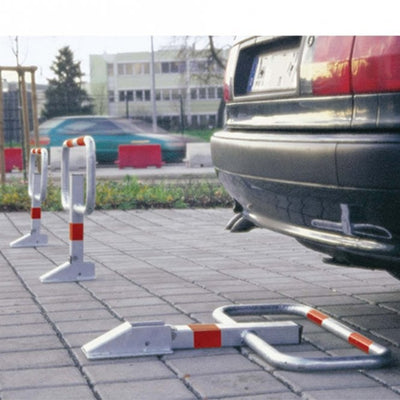 Commander Drop Down Frame Parking Post - Folding Vehicle Access Barrier