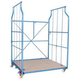 Chariot de meubles Corlette 1300x1150x1800mm – Capacité de charge de 600kg, conteneur roulant empilable