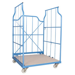Chariot de meubles Corlette 1200x1150x1850mm – Capacité de charge de 800kg, conteneur roulant empilable et emboîtable