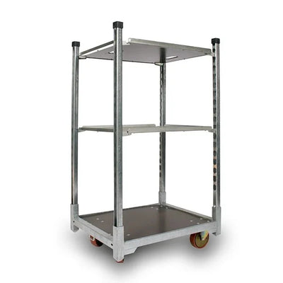 Étagère pour chariot de conteneur demi-danois – 715x565x30mm, contreplaqué imperméable