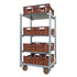 Étagère pour chariot de conteneur demi-danois – 715x565x30mm, contreplaqué imperméable